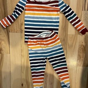 BedHead Multicolor Striped Kids Pajama Set
